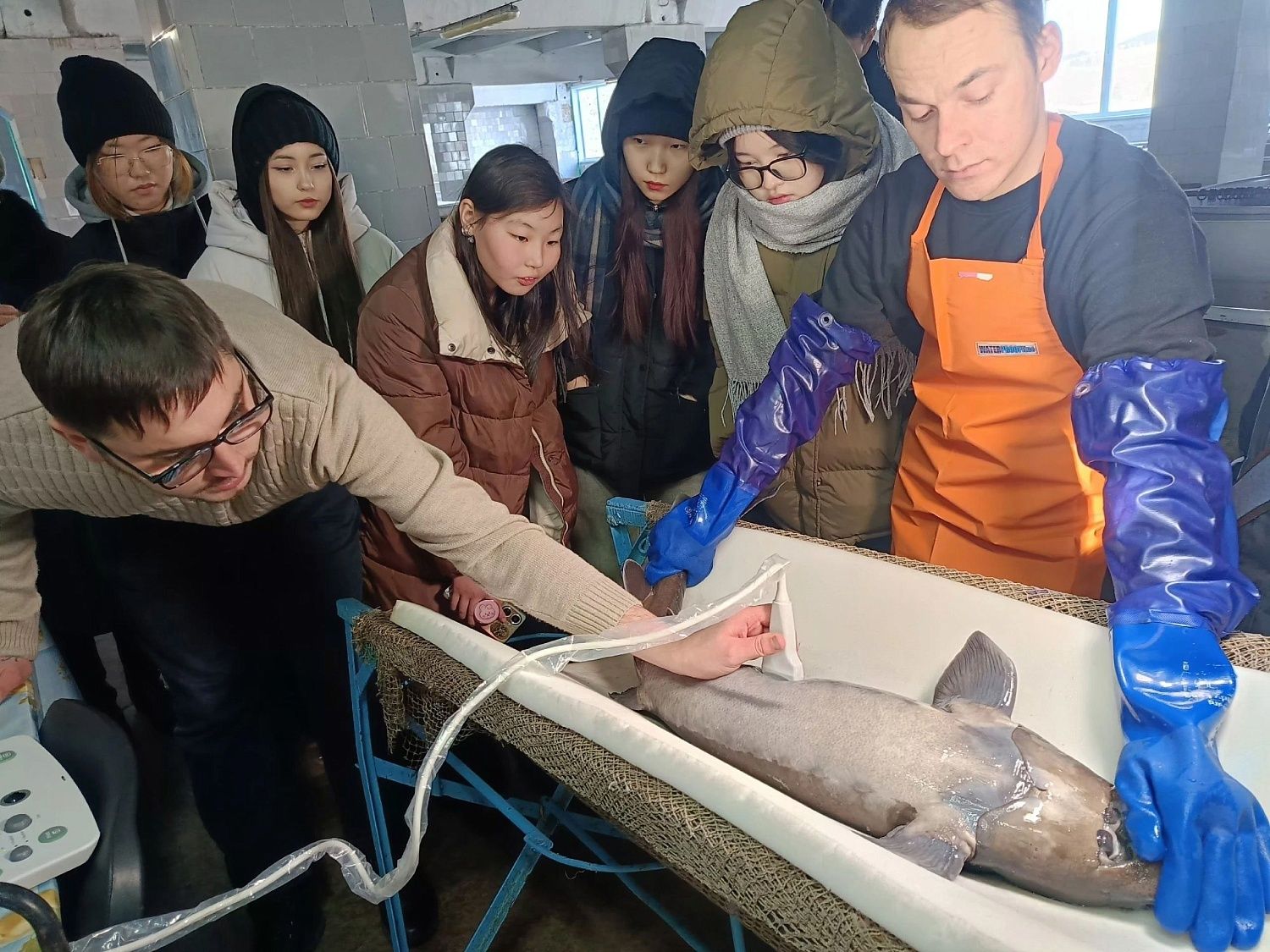 Участники МВС Республики Бурятия посетили Селенгинский экспериментальный рыбоводный завод