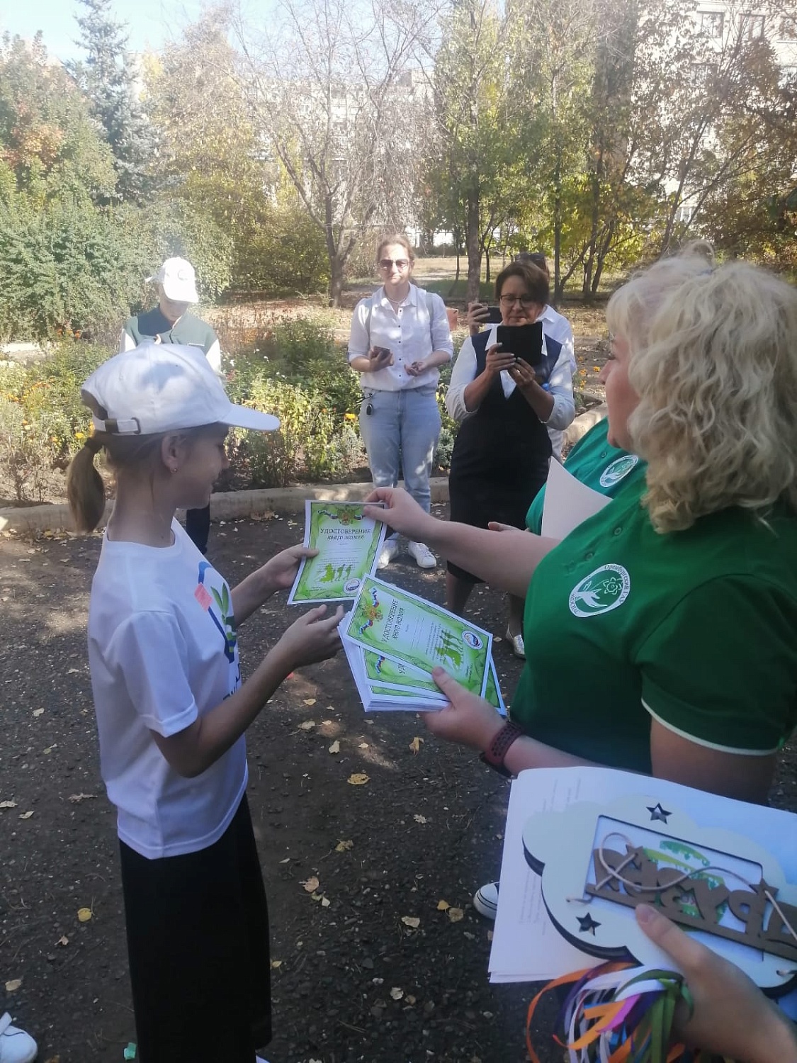Участники МВС Оренбургской области приняли активное участие в организации и проведении  мероприятия «Посвящение в юные экологи»