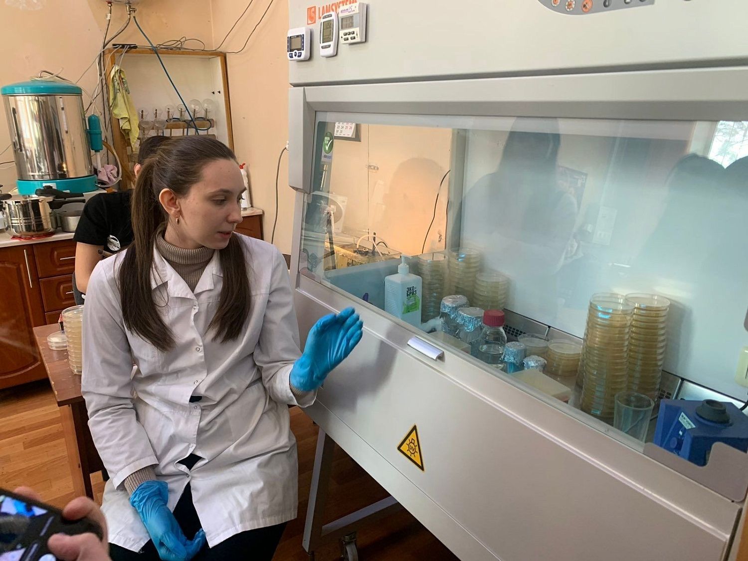 Участники Молодежного водного сообщества Республики Бурятия посетили Байкальский институт природопользования Сибирского отделения Российской академии наук!